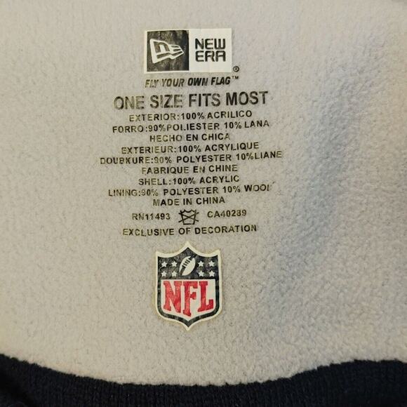 NFL New Era Denver Bronco's Football Wool Knitted Orange Beanie Hat OSFM - Picture 4 of 4